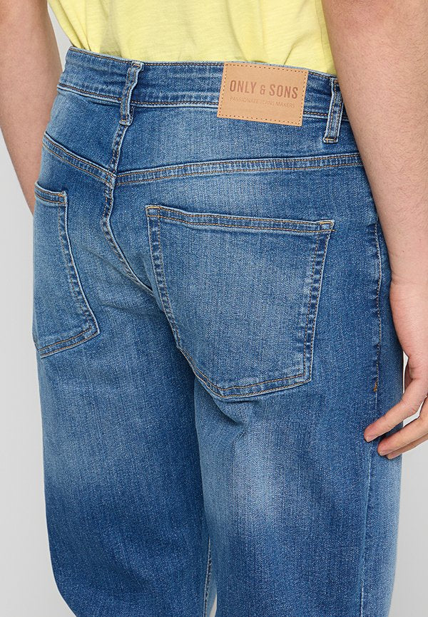 Only & Sons Regular fit ONSWEFT Mid waist