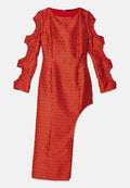 Psychedelic Overdose RUFFLE DRESS