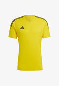 adidas Performance ADIDAS PERFORMANCE FUSSBALL - TEAMSPORT TEXTIL - TRIKOTS TIRO 23 TRIKOT - Print T-shirt - gelbschwarz