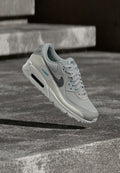 Nike Sportswear AIR MAX 90 - Trainers - light smoke grey/iron grey/summit white/dusty cactus