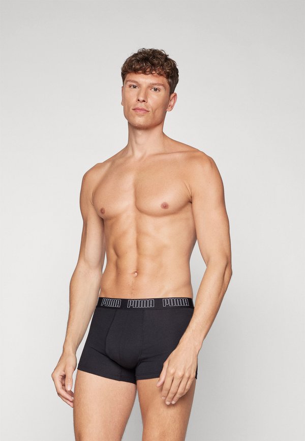Puma MEN EVERYDAY TRUNKS 2 PACK - Trunks - black