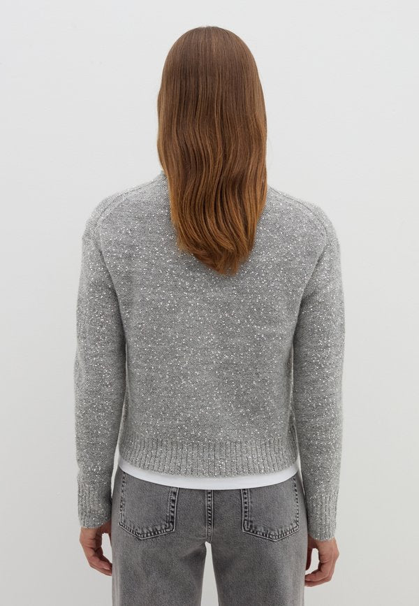 Stefanel MOHAIR WITH MICRO SEQUINS