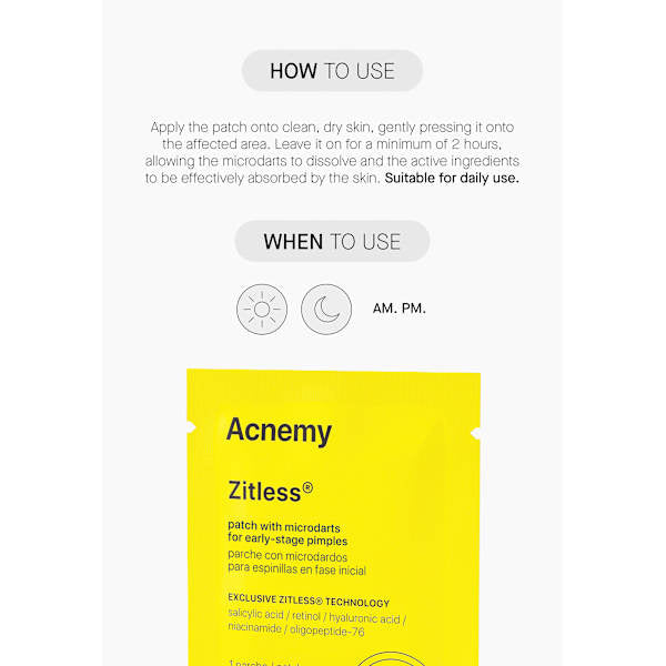 Anti Pickel Patches Microdarts Zitless Acnemy