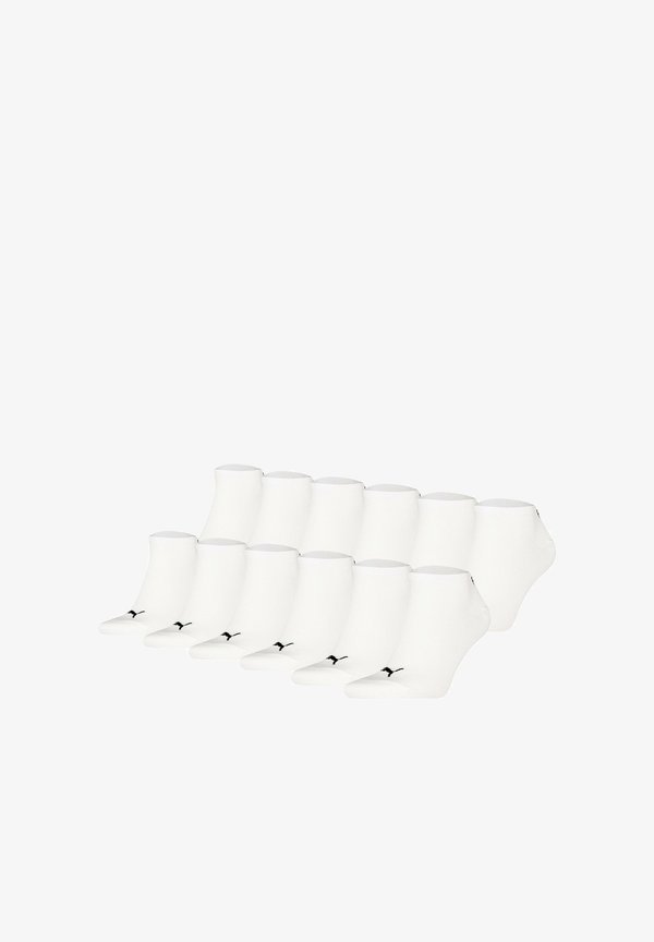 Puma UNISEX 12 PACK - Sneaker socks - weiß