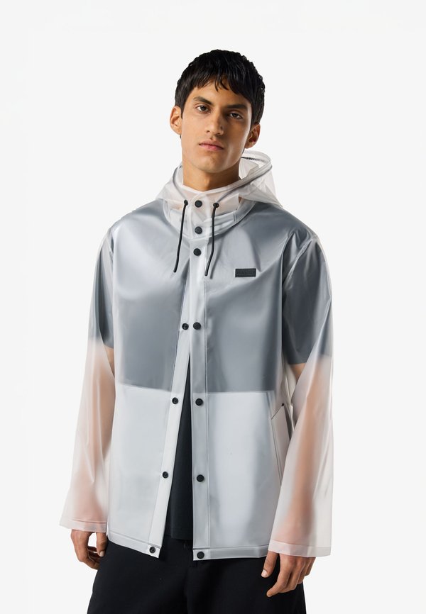 Hunter ORIGINAL IZZY CLEAR MATTE HOODED JACKET UNISEX