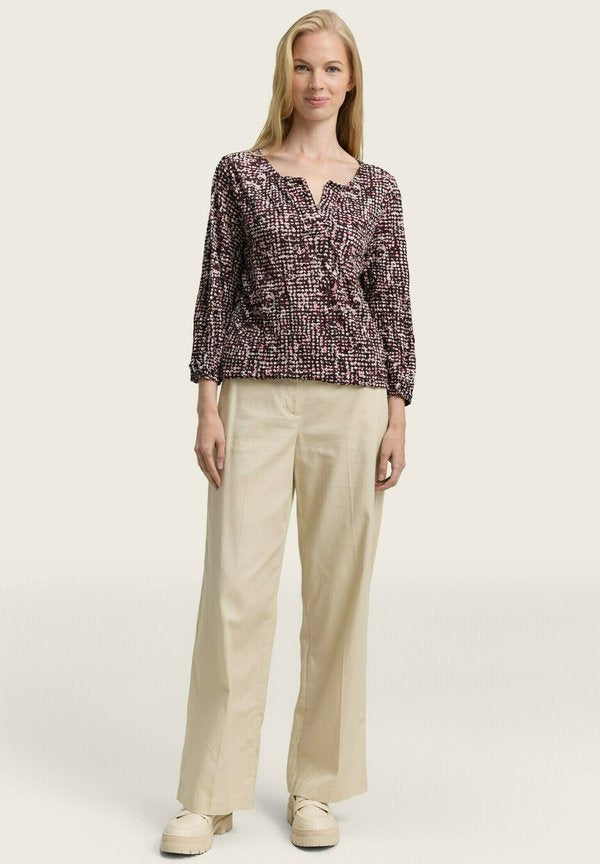 TOM TAILOR CRINKLE MIT MUSTER