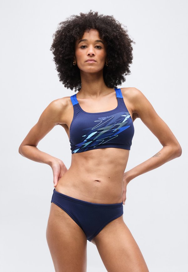 Speedo MEDLEY LOGO V BACK TWO PIECE