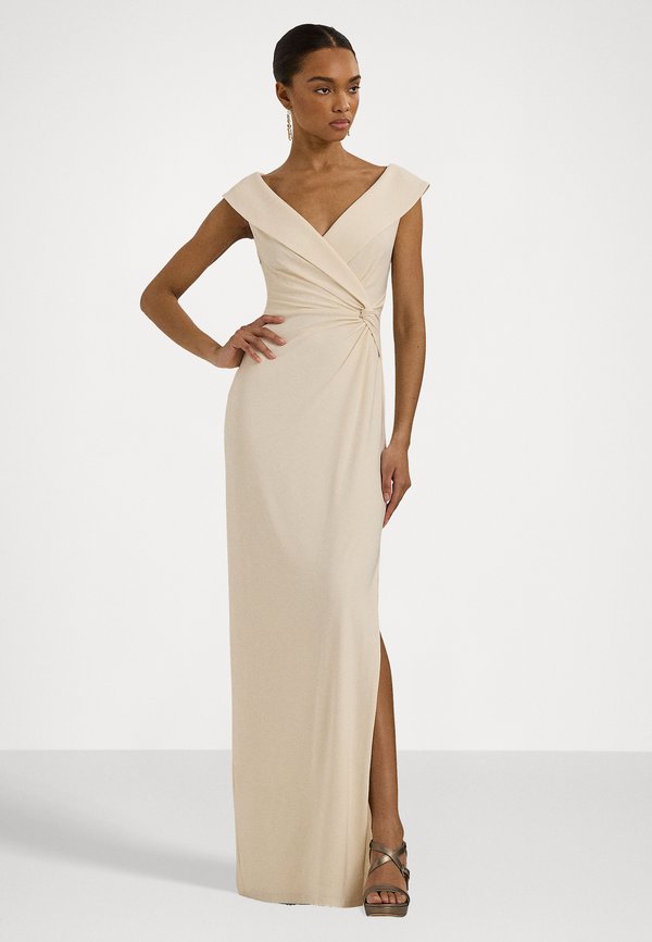 Lauren Ralph Lauren JERSEY OFF THE SHOULDER GOWN