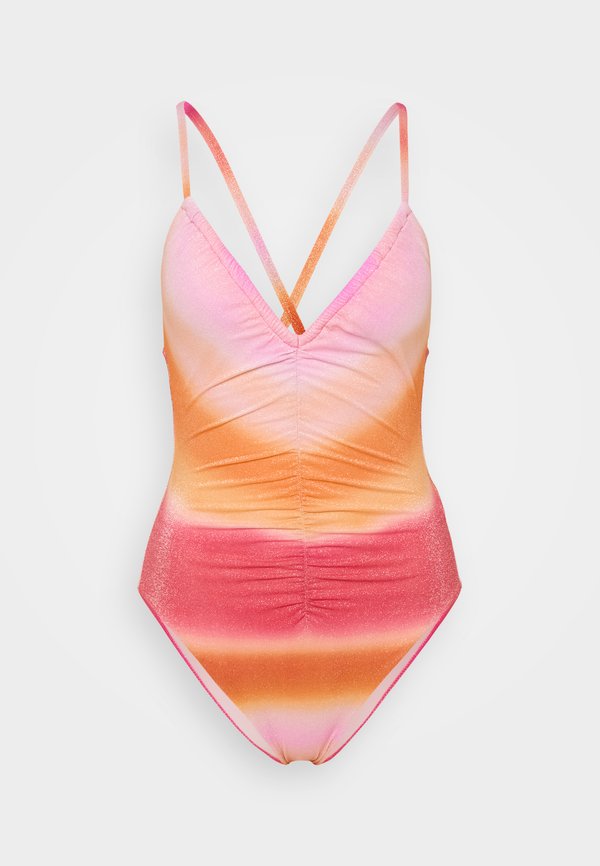 Seafolly SPECTRUM DRAWSTRING V NECK ONE PIECE
