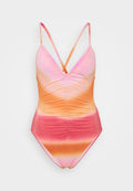 Seafolly SPECTRUM DRAWSTRING V NECK ONE PIECE