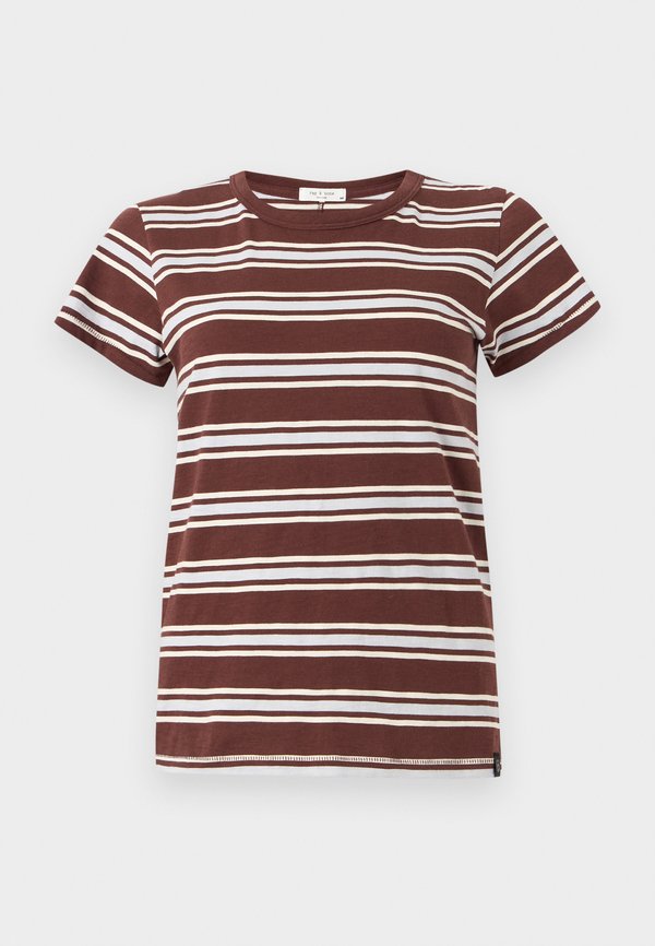 rag & bone THE SLUB STRIPED TEE
