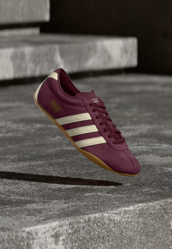 adidas Originals TOKYO - Trainers - maroon/cream white