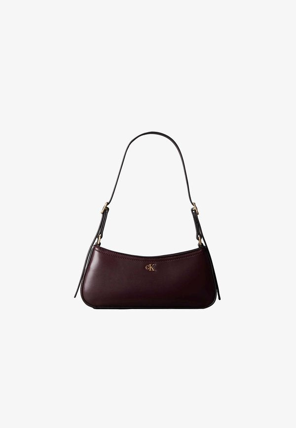 Calvin Klein SMALL SHOULDER BAG - Handbag - fudge