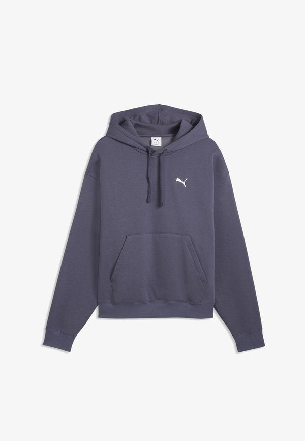 Puma ESSENTIALS OVERSIZED HOODIE - Hoodie - inky depths