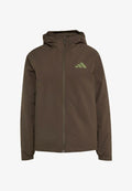 adidas Sportswear ADIDAS SPORTSWEAR TERREX MULTI ESSENTIALS CLIMAPROOF INSULATED HOODED JAC - Waterproof jacket - shadow olive