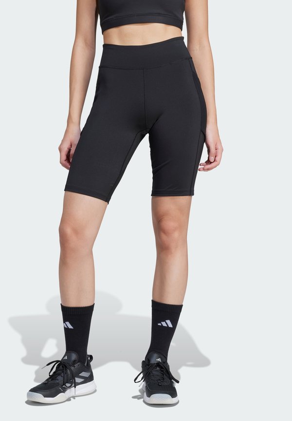 adidas Performance CLIMACOOL MATCH SHORT TIGHTS - Leggings - black