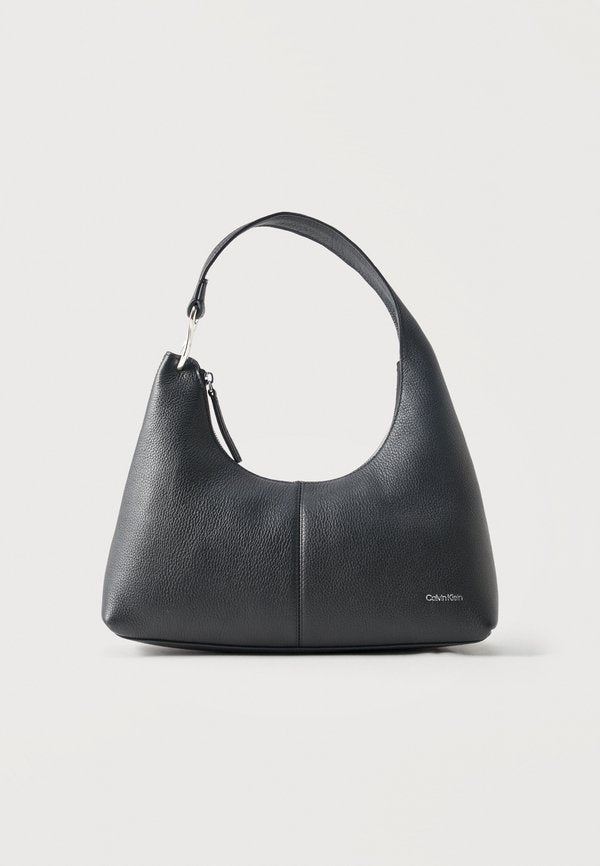 Calvin Klein SLOUCHY SHOULDER - Handbag - black