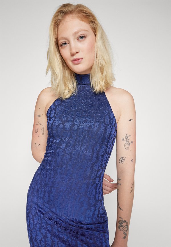 NA-KD FUNNEL NECK MINI DRESS