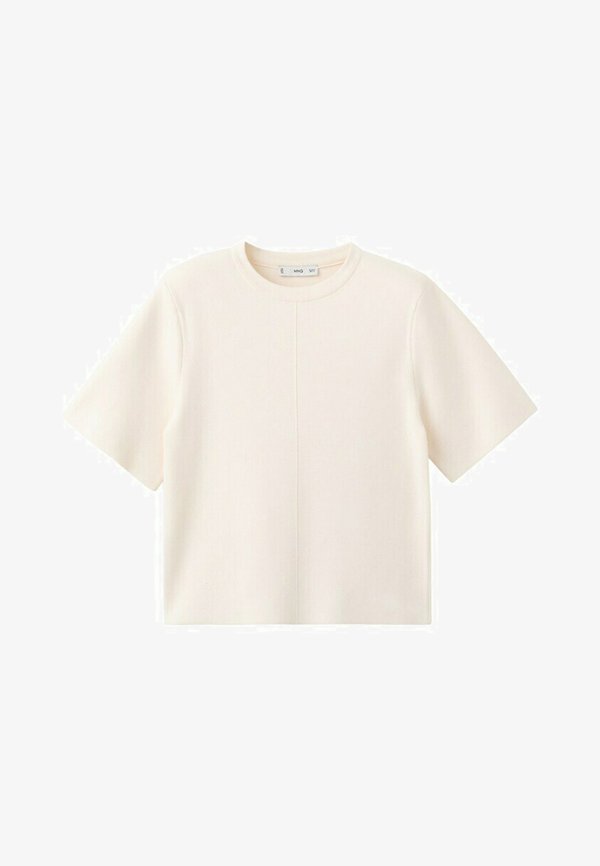 Mango Basic T-shirt - off-white