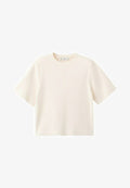 Mango Basic T-shirt - off-white