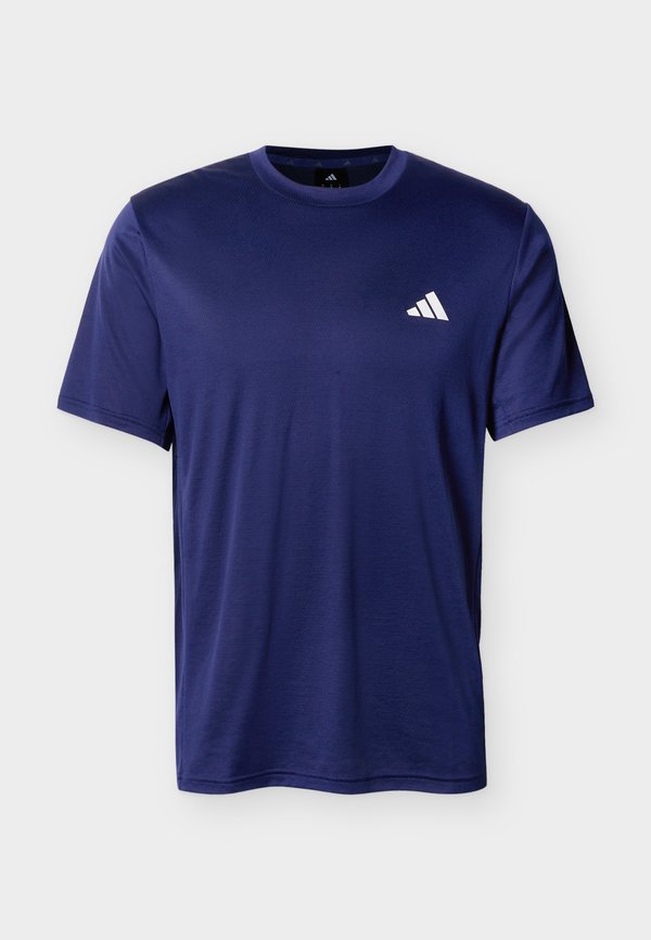 adidas Performance WORKOUT ESSENTIALS FEELREADY NOVELTY - Sports T-shirt - dark blue melange