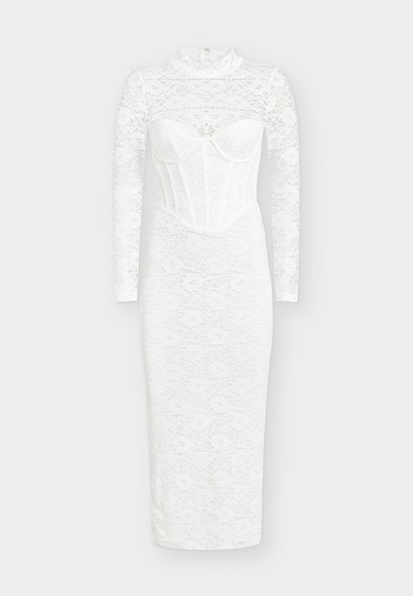 Bardot CARMEN LACE CORSET MIDI DRESS