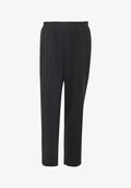adidas Sportswear SOFT LUX STRAIGHT LEG PANTS - Tracksuit bottoms - black