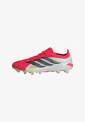 adidas Performance PREDATOR ELITE - Football boots artificial grass - lucid red   core black   cloud white
