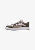 Puma COURT CLASSIC STREET - Skate shoes - white/sandstone/chocolate