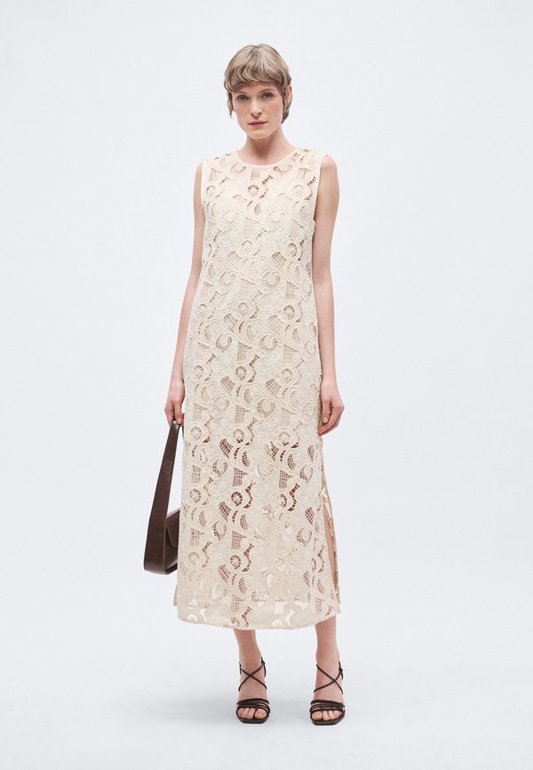 Scotch & Soda FLAME EMBROIDERY MIDI DRESS