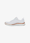 Skechers GRACEFUL GET CONNECTED SNEAKERS - Trainers - wtrg white/rosegold