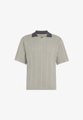 adidas Originals KNIT FTBL JSY - Polo shirt - silver pebble