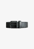 Bershka DOUBLE LOOP - Belt - black