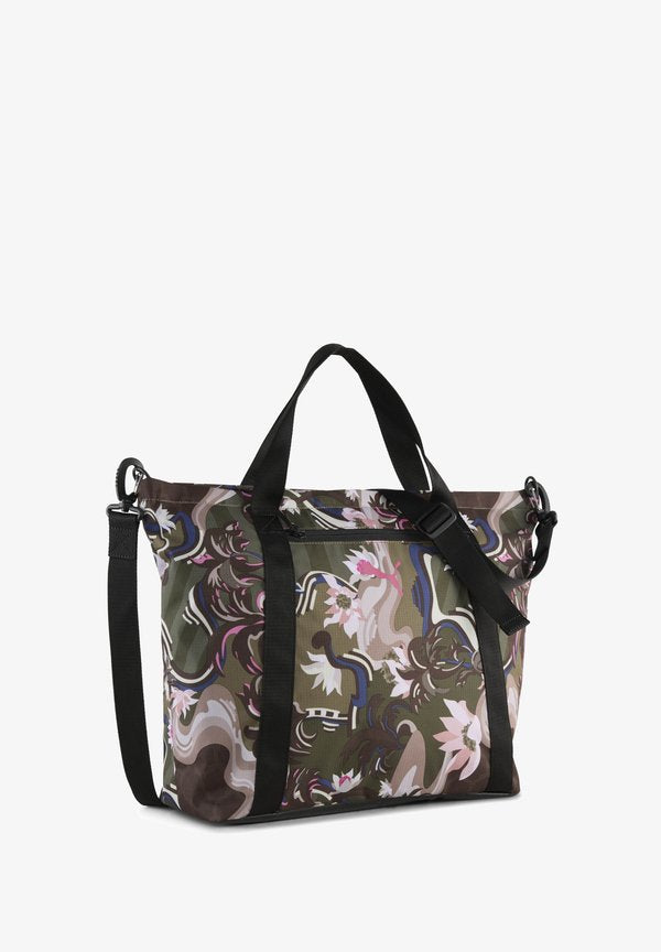 Puma AT ESS CONCEPT 1 SHOPPER - Sports bag - loden green-rosy outlook-concept 2