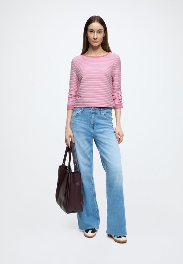 TOM TAILOR DENIM STRIPED JACQUARD