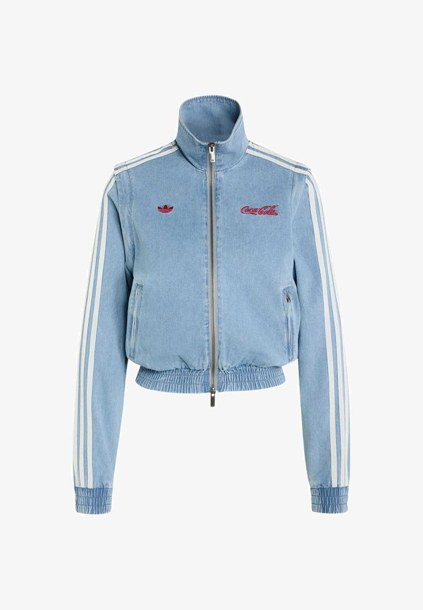 adidas Originals ADIDAS X COCA-COLA FIREBIRD REG DENIM - Denim jacket - light denim