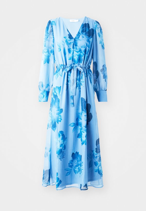 VILA VIMONE VNECK ANKLE DRESS
