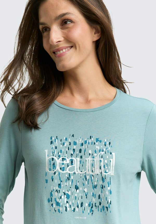 TOM TAILOR TOM TAILOR T-SHIRT LANGARMSHIRT MIT PRINT