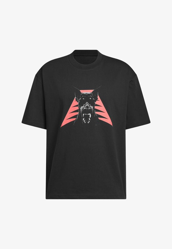 adidas Performance ANTED DAWG TEE - Print T-shirt - black