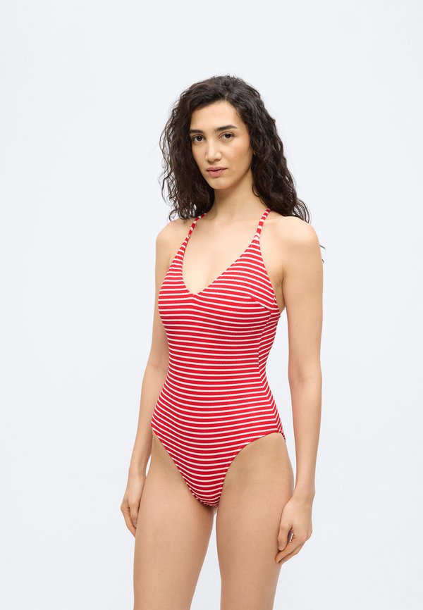 Lindex NAILA SWIMSUIT STRIPE
