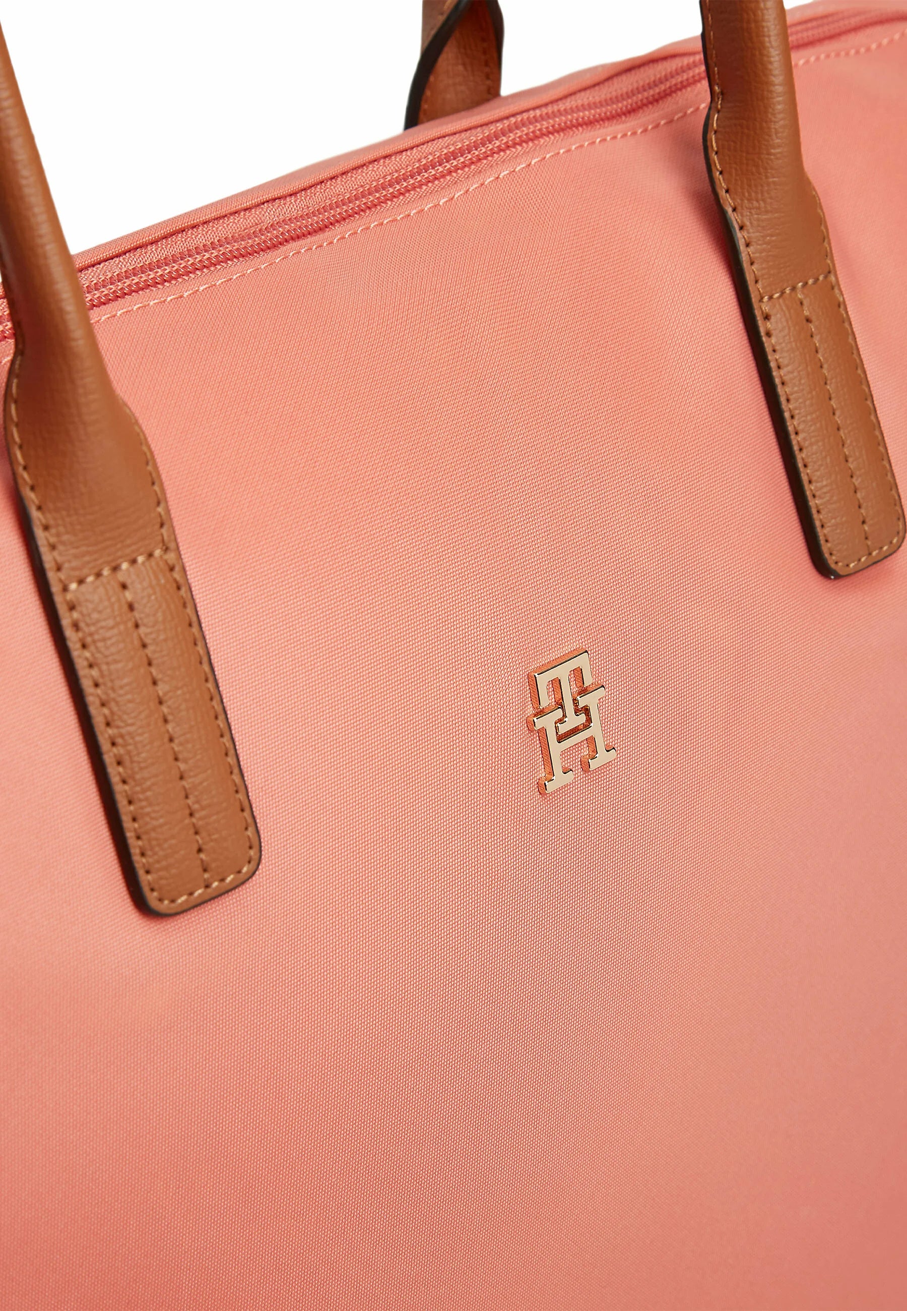 Tommy Hilfiger POPETTE TOTE - Tote bag - coral clay