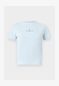 Calvin Klein Jeans GRADIENT MONOLOGO SLIM TEE - Basic T-shirt - plein air