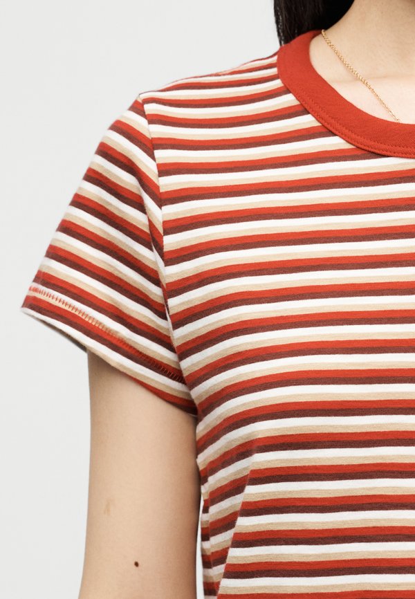 rag & bone THE SLUB STRIPED TEE