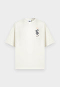 adidas Originals TIGER TEE UNISEX - Print T-shirt - core white