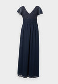 VILA VIETERA V NECK ANKLE DRESS