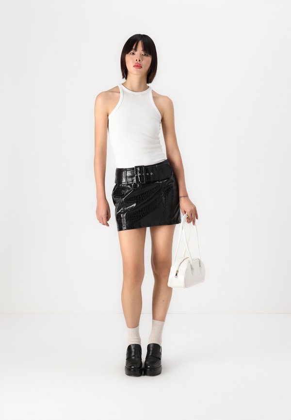 ONLY ONLLIONA CROCO BELT SKIRT