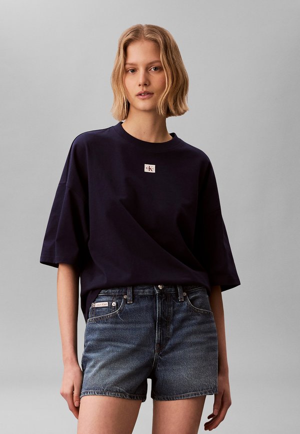 Calvin Klein Jeans Basic T-shirt - evening blue
