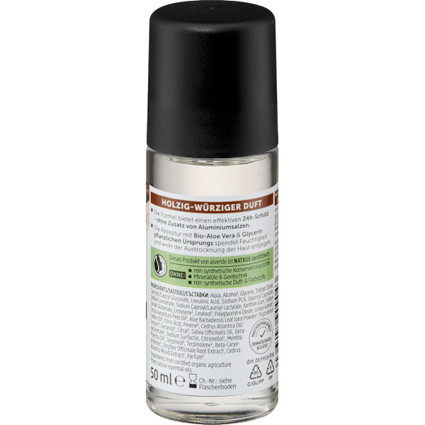 Deo Roll-on Rough Nature alverde MEN