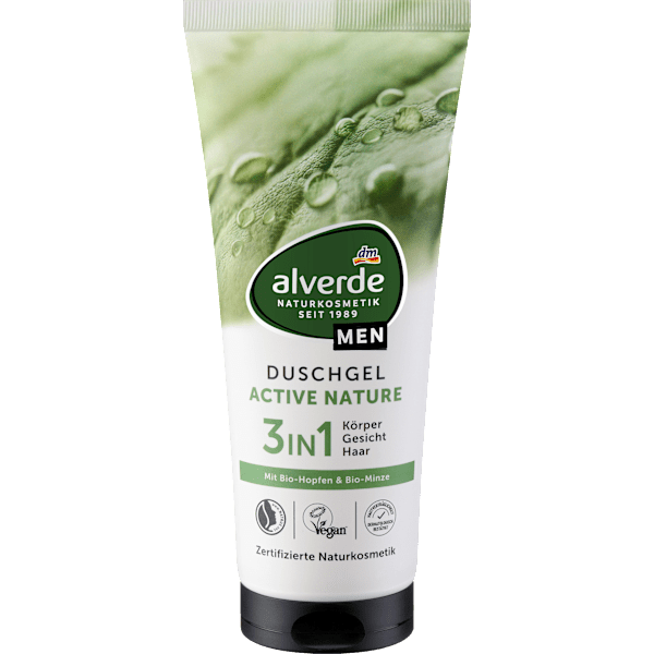 Duschgel Active Nature 3in1 alverde MEN