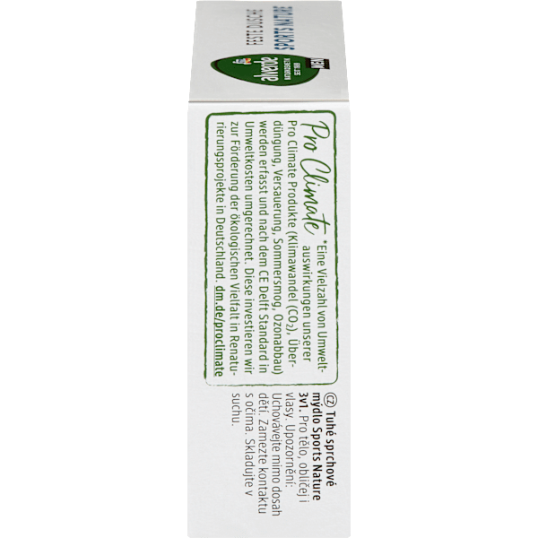Festes Duschgel Sports Nature 3in1 alverde MEN